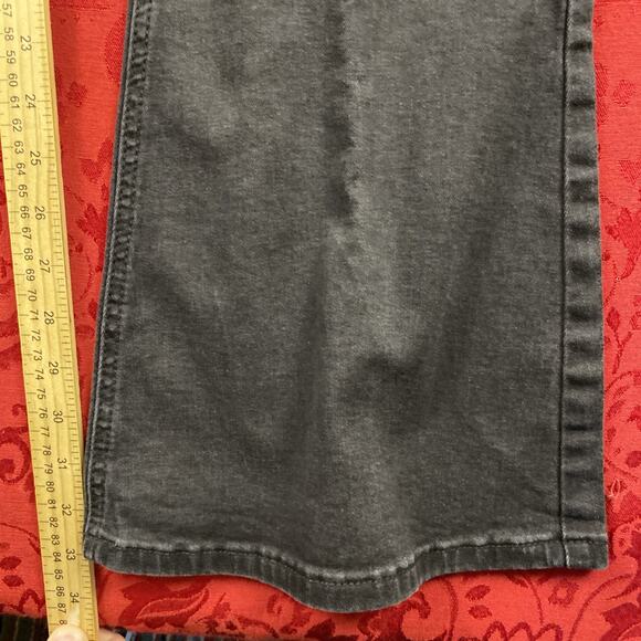 Rock & Roll Denim Jeans Womens Bargain Bell Pull On Flare Legs Black - Picture 6 of 12